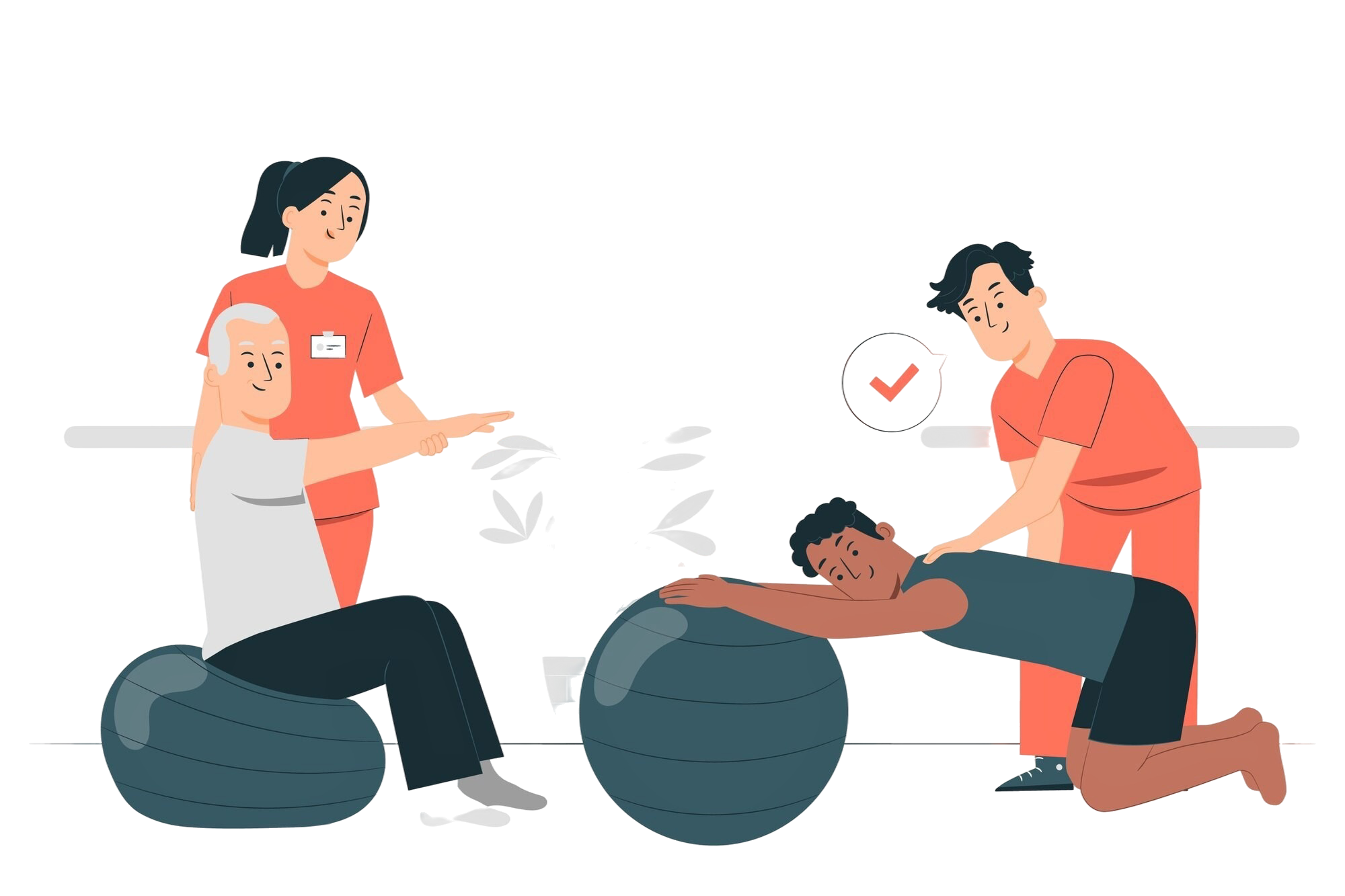 Exerciții pe mingea medicinală